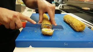 How to Make Deep Fried Sushi Roll II Hot Filadelfia II Crispy Tempura Recipe II Sushi Fritto [upl. by Tugman]