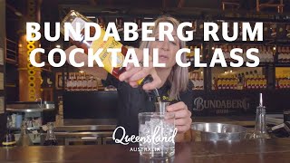 How to make a Bundaberg Rum cocktail [upl. by Felicdad]