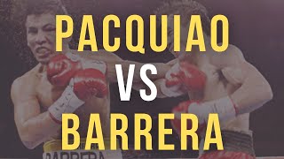 PACQUIAO vs BARRERA  November 15 2003 [upl. by Gillman]