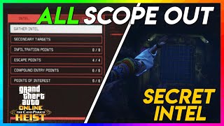 ALL SCOPE OUT Cayo Perico HEIST  MAP LOCATIONS GTA 5 Online [upl. by Assillam]