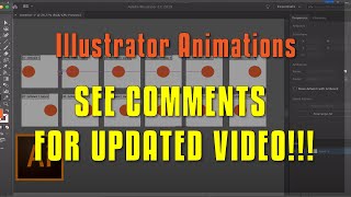 Adobe Illustrator CC  Making Animations [upl. by Annaoy]