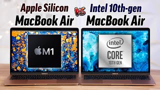 M1 MacBook Air vs Intel MacBook Air ULTIMATE Comparison [upl. by Anne724]