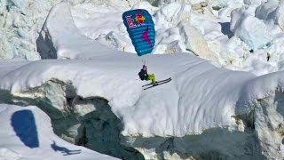 Speedriding Freestyle Skiing meets Paragliding [upl. by Zita]