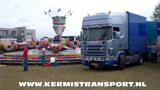 Transport compilatie Kermis Santpoort 2016 [upl. by Aihsilat]