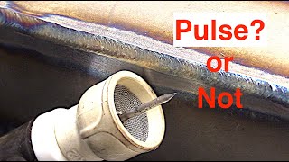 Pulse TIG vs No Pulse [upl. by Aber]