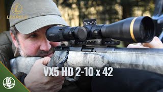 Leupold VX5 HD 210 x 42 rifle scope review [upl. by Helbona417]