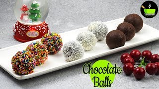 Chocolate Balls  Fireless Cooking Competition Recipes  No Fire Cooking [upl. by Adil50]