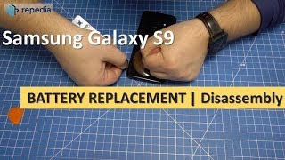 Samsung Galaxy S9  Battery Replacement  Teardown Guide [upl. by Arbmik]