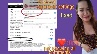 FACEBOOK COMMENT SETTINGS easy stepsFacebook most relevant comment  Tagalog version [upl. by Gladis]