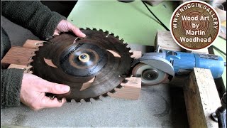 HOW TO SHARPEN CIRCULAR SAW BLADES SIMPLE JIG [upl. by Bordy18]