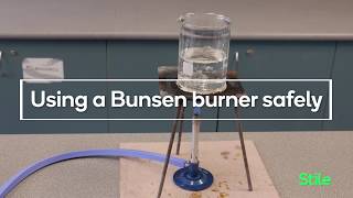 How to use a Bunsen burner safely [upl. by Alrep127]