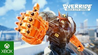 OVERRIDE MECH CITY BRAWL  Features Trailer [upl. by Seale941]