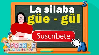 La silaba güe  güi  Primaria [upl. by Gula942]