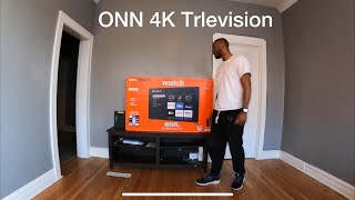 ONN 50in 4K TV unboxing [upl. by Boony]