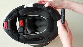 SCHUBERTH Tutorial How to pairing your remote control with your SCHUBERTH Helmet [upl. by Anavi485]