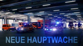 Berufsfeuerwehr Karlsruhe  Umzug in die neue Hauptwache [upl. by Yereffej]