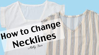 Neckline Alterations [upl. by Gautious]