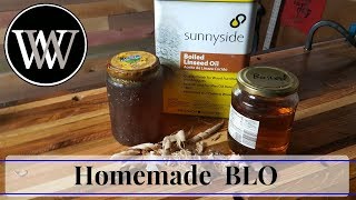 How to Make Boiled Linseed Oil I Making Homemade Woodworking BLO Finish [upl. by Harlie]