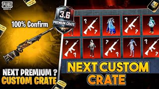 Next Premium Crate Upgraded Gun Confirm 100  Next Custom Crate Pubg Leaks and Release date PUBGM [upl. by Carmelita867]