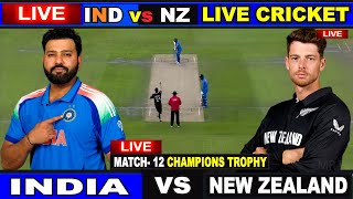 🔴Last 3 Over INDIA vs New Zealand LIVE [upl. by Atinahc]