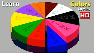 Learn Colors with Color Chart Color Songs Teach Colours Preschool Kids Colors Nursery Rhymes [upl. by Natika31]