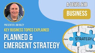 Planned amp Emergent Strategy Mintzberg  ALevel IB Business [upl. by Elayor]