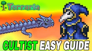 Terraria How To Beat amp Defeat Lunatic Cultist EASY Guide [upl. by Netsrijk]