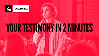 Your Testimony in 2 minutes – ONTHEREDBOX [upl. by Wons]