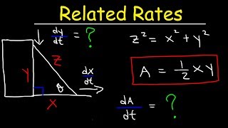 Related Rates  The Ladder Problem [upl. by Ecart]