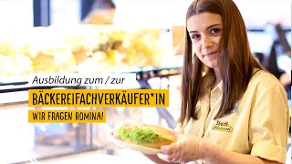 Ausbildung Bäckerei Fachverkäuferin – Wir fragen Romina [upl. by Naik]