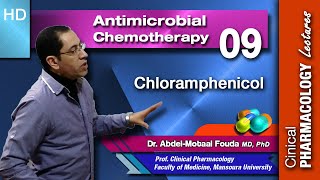 Antimicrobial Chemotherapy Ar Lecture 09 Chloramphenicol [upl. by Thurston]