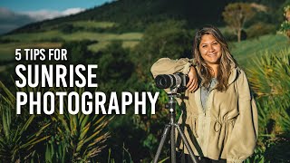 5 Sunrise Photography Tips [upl. by Ruggiero]