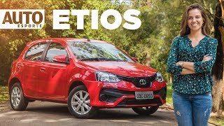 Toyota Etios o custobenefício compensa o visual [upl. by Eyt]