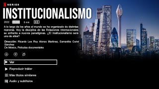 INSTITUCIONALISMO  VIDEO DOCUMENTAL [upl. by Renny17]