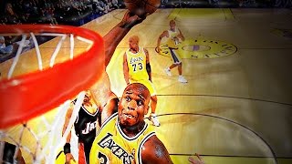 Shaquille ONeal Top 10 Dunks as an LA Laker [upl. by Dacy]