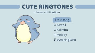 CUTE RINGTONES amp NOTIFICATION SOUNDS FREE  Zedge [upl. by Vyky820]