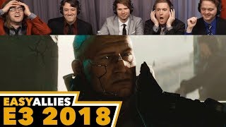 Cyberpunk 2077  Easy Allies Reactions  E3 2018 [upl. by Brunella]