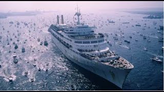 SS Canberras Triumphant Return from the Falklands War  July 11 1982  CBS Evening News [upl. by Sardse7]