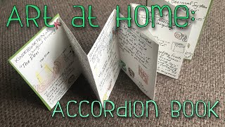 Art at Home Accordion Book [upl. by Gweneth]