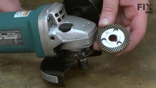 Makita Angle Grinder Repair – How to replace the Gear [upl. by Elvira]