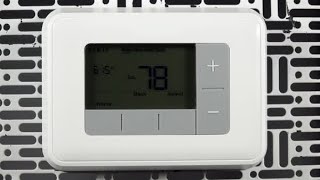 How to program schedules on the T3 thermostat  Resideo [upl. by Yenffit577]