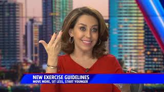 Fox 5 San Diego  New Exercise Guidelines  November 13 2018 [upl. by Ynnus]