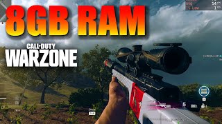 Call of Duty Warzone 8GB RAM Test  Warzone 8GB RAM [upl. by Atsirhc]