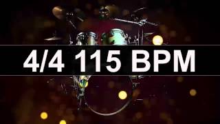 🔴 Drums Metronome 115 BPM [upl. by Koblick]