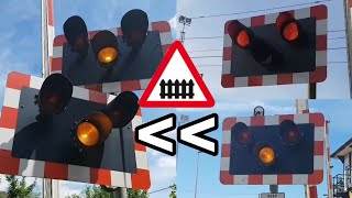 Level Crossings In Reverse Backwards Level Crossings Compilation [upl. by Liman]