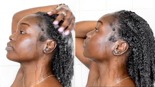 How to Wash 4c Hair Properly after braids [upl. by Aihsened]