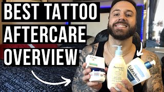 The BEST TATTOO AFTERCARE 2019  Full STEP BY STEP [upl. by Anisor]