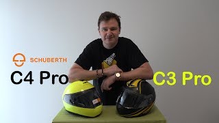 Schuberth C4 Pro vs C3 Pro  User Experience 1 [upl. by Karie]