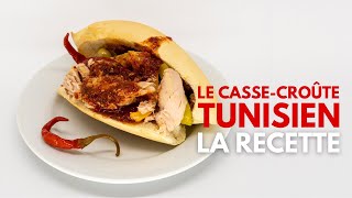 Le cassecroûte tunisien  la véritable recette  Alloj Le Live [upl. by Kaitlin]