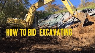 How to Bid Excavating and Grading [upl. by Wiseman]